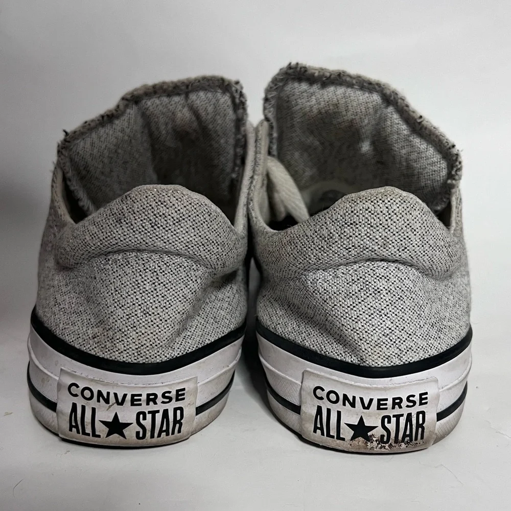 Converse Gray Low Top Chuck Taylors - Picture 6 of 12